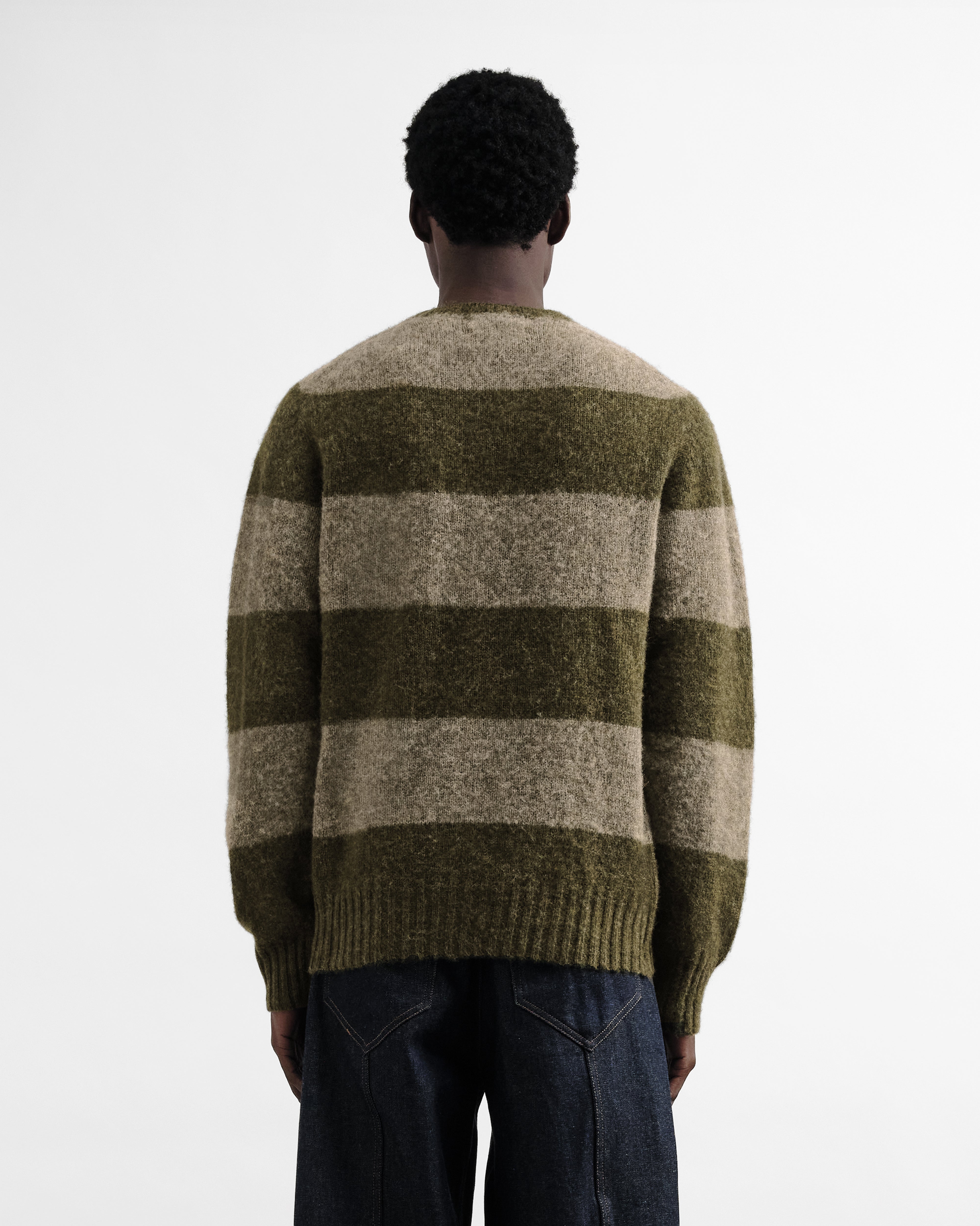 Suedehead Stripe Jumper
